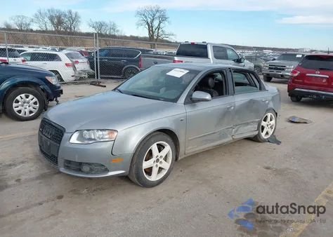2007 Audi A4 2.0T z USA, uszkodzony, nr VIN WAUBF98E67A105428